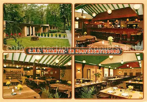 AK / Ansichtskarte Putten_Gelderland C.N.V. Vakantie en Konferentieoord Bungalows Restaurant Bar Putten_Gelderland