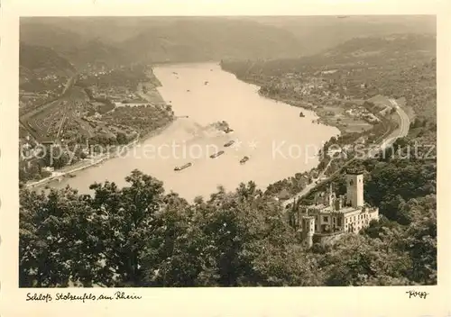 AK / Ansichtskarte Foto_Popp_Nr. Schloss Stolzenfels am Rhein Foto_Popp_Nr.