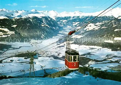 AK / Ansichtskarte Seilbahn Funivia Plan de Corones Brunico  Seilbahn