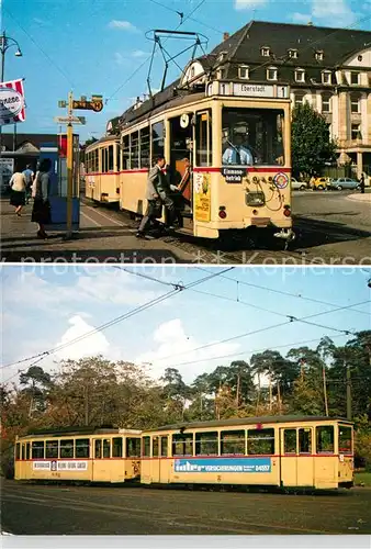 AK / Ansichtskarte Strassenbahn Triebwagen Typ ST 6 Eberstadt 