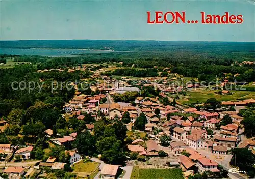 AK / Ansichtskarte Leon_Landes Fliegeraufnahme 