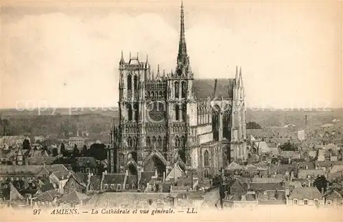 AK / Ansichtskarte Amiens Cathedrale Amiens