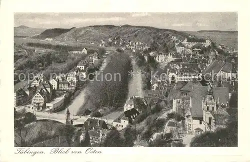 AK / Ansichtskarte Tuebingen_Neckar Panorama 