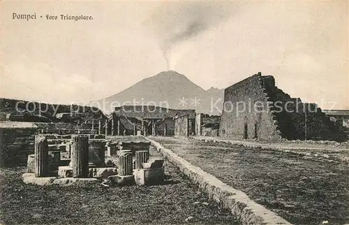 AK / Ansichtskarte Pompei Foro Triangolare Pompei