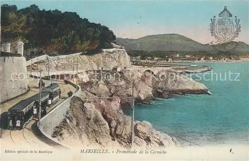 AK / Ansichtskarte Marseille_Bouches du Rhone Promenade de la Corniche Marseille