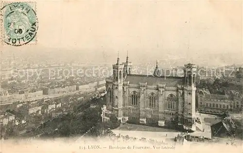 AK / Ansichtskarte Lyon_France Basilique de Bourvi?re  Lyon France