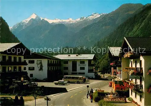 AK / Ansichtskarte Kaprun Ortspartie mit Kitzsteinhorn Kaprun