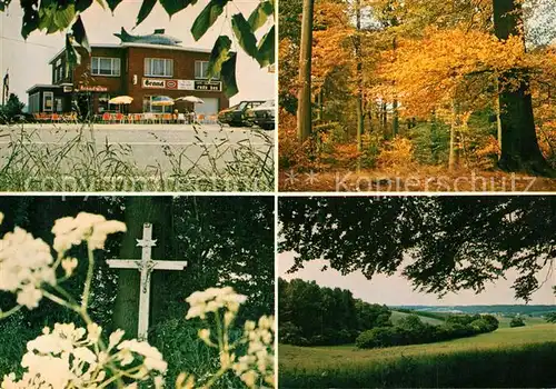 AK / Ansichtskarte Teuven Restaurant Rode Bos Wald Kreuz Panorama Teuven