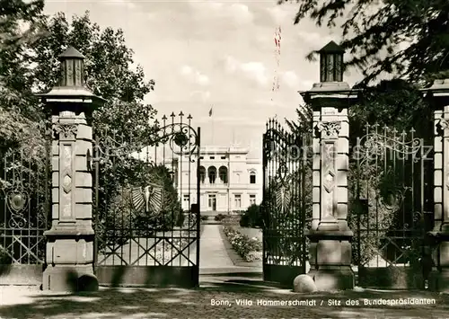 AK / Ansichtskarte Bonn_Rhein Villa Hammerschmidt  Bonn_Rhein