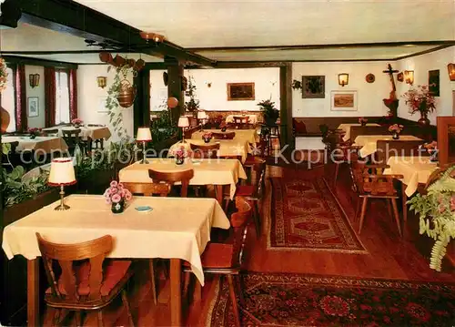 AK / Ansichtskarte Saig_Schwarzwald Schwarzwald Gasthof Ochsen Gaststube Saig Schwarzwald