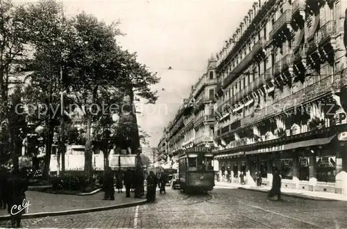 AK / Ansichtskarte Strassenbahn Toulouse Rue d Alsace Lorraine 