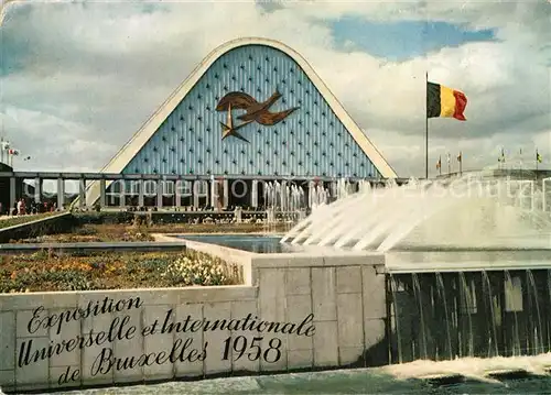 AK / Ansichtskarte Exposition_Universelle_Bruxelles_1958 Grands Palais 