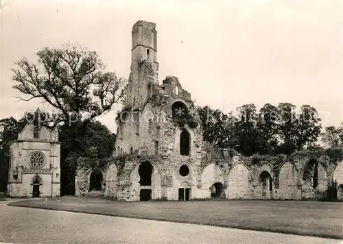 AK / Ansichtskarte Ermenonville Abbaye de Chaalis Ruines Ermenonville