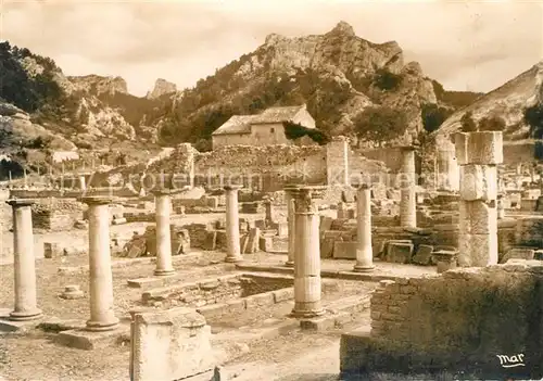 AK / Ansichtskarte Saint Remy de Provence Les fouilles de Glanum Saint Remy de Provence