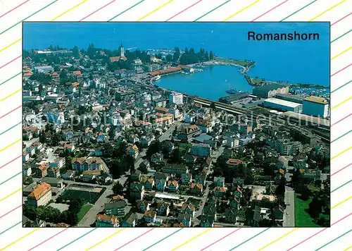 AK / Ansichtskarte Romanshorn_Bodensee Fliegeraufnahme Romanshorn Bodensee