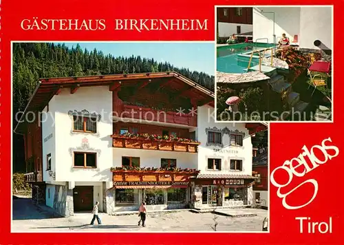 AK / Ansichtskarte Gerlos Gaestehaus Birkenheim Gerlos