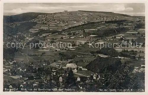 AK / Ansichtskarte Klingenthal_Vogtland Fliegeraufnahme Klingenthal_Vogtland