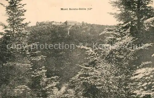 AK / Ansichtskarte Mont Sainte Odile_Mont Ste Odile Panorama Mont Sainte Odile