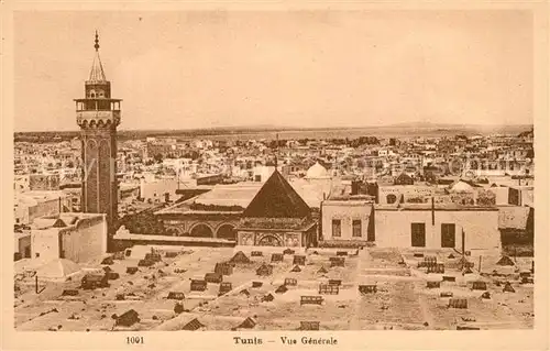 AK / Ansichtskarte Tunis Panorama Tunis