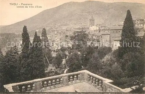 AK / Ansichtskarte Tivoli Panorama Villa d Este Tivoli