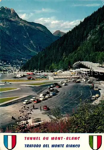 AK / Ansichtskarte Chamonix Tunnel Mont Blanc Chamonix