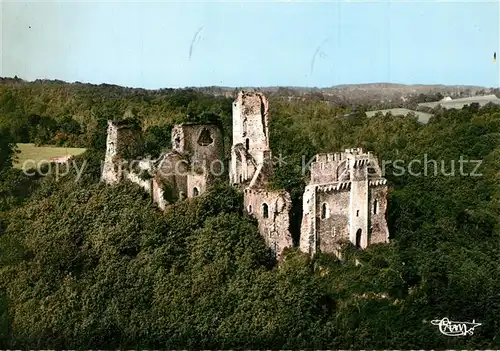 AK / Ansichtskarte Solignac Les Ruines de Chalusset Solignac