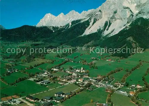 AK / Ansichtskarte Ramsau_Dachstein_Steiermark Fliegeraufnahme Ramsau_Dachstein