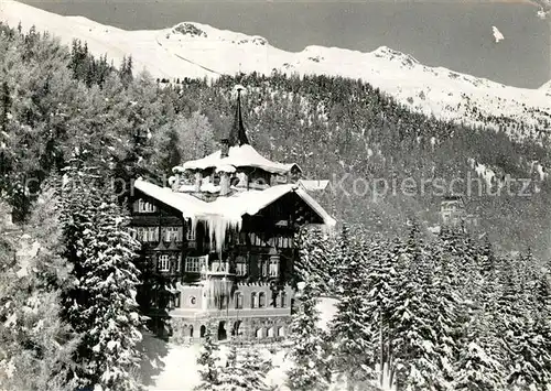 AK / Ansichtskarte St_Moritz_GR Hotel Chesa Sur L En Wintersportplatz Alpen St_Moritz_GR