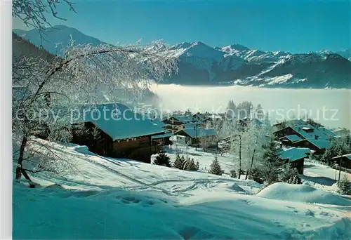 AK / Ansichtskarte Verbier Winterlandschaft Verbier