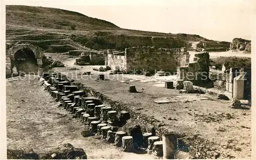 Tunis Carthage Le Theatre Ruines Antike Staette Tunis