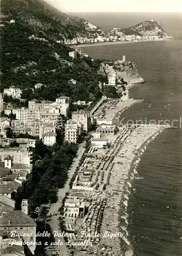 Finale_Ligure Panorama Riviera delle Palme veduta a volo d uccello Finale_Ligure