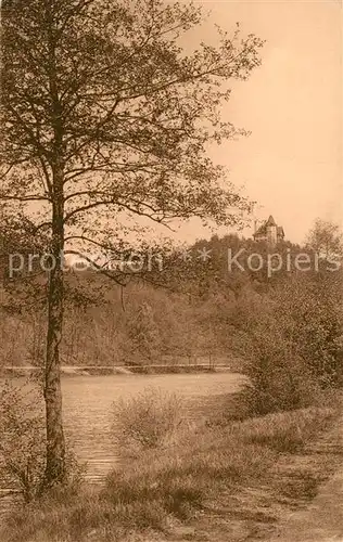 AK / Ansichtskarte Spa_Liege Le Lac de Warfaaz Spa_Liege