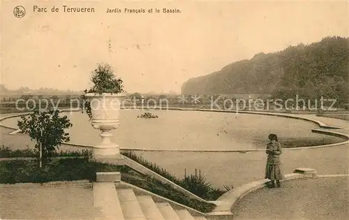 AK / Ansichtskarte Tervueren Parc Jardin Francais et le Bassin Tervueren