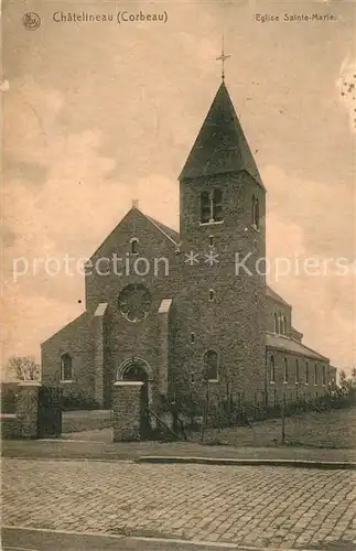 AK / Ansichtskarte Chatelineau Eglise Sainte Marie Chatelineau