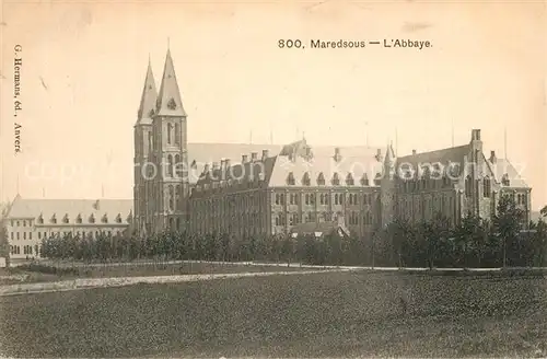 AK / Ansichtskarte Maredsous Abbaye Maredsous