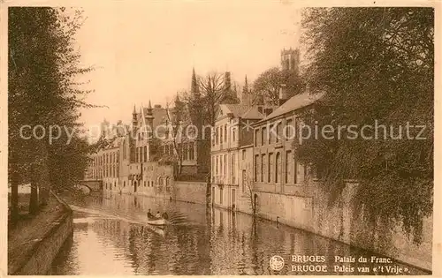 AK / Ansichtskarte Bruges_Brugge_Flandre Palais du Franc 