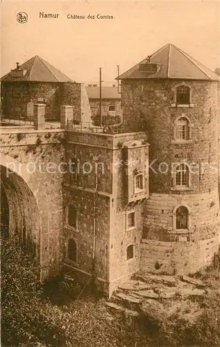 AK / Ansichtskarte Namur_sur_Meuse Chateau des Comtes Namur_sur_Meuse