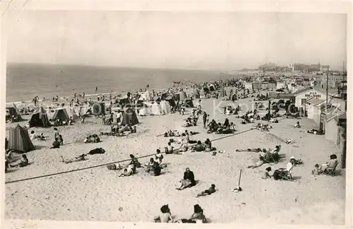 AK / Ansichtskarte Berck Plage Vue generale de la plage Berck Plage