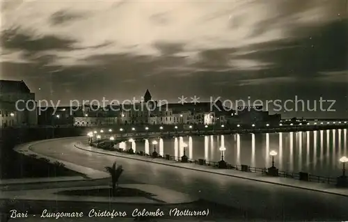 Bari_Puglia Lungomare Cristoforo Colombo  Bari Puglia