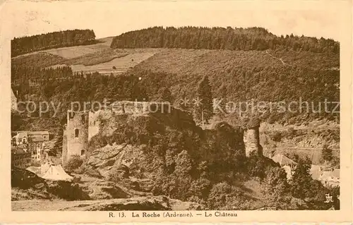 La_Roche en Ardenne Chateau Ruines La_Roche en Ardenne