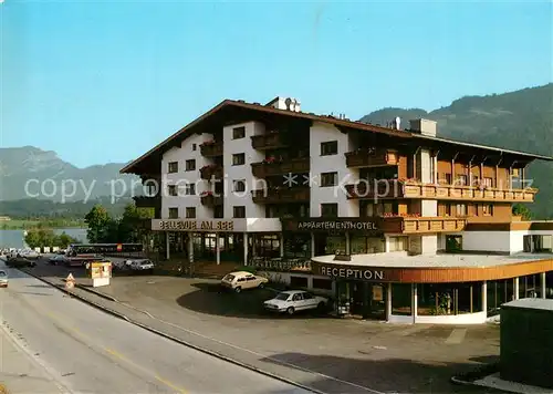 AK / Ansichtskarte Walchsee_Tirol Hotel Bellevue am See Walchsee Tirol