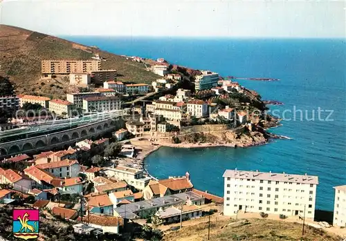 Cerbere Panorama La Porte de France Ville Frontiere Port Gare internationale Cerbere