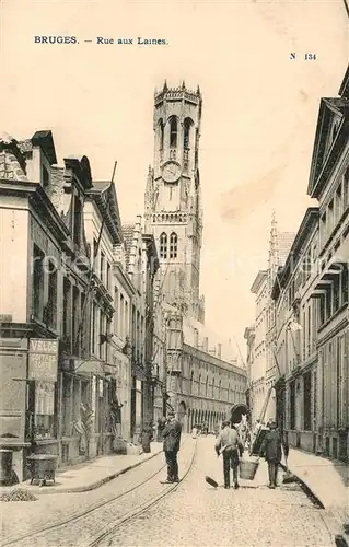 Bruges_Brugge_Flandre Rue aux Laines 