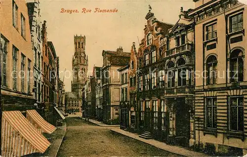 Bruges_Brugge_Flandre Rue Flamande 