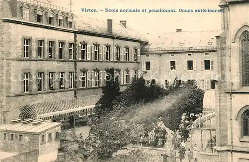 Virton Ecole normale et pensionnat Cours exterieures Virton