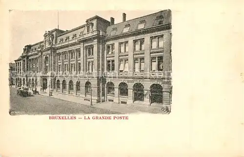 Bruxelles_Bruessel La Grande Poste Bruxelles_Bruessel