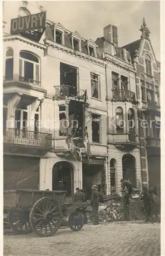 AK / Ansichtskarte Flandern Beschaedigtes Haus Flandern