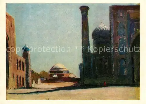 Samarkand Registan Platz Samarkand