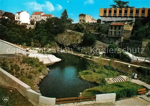 Royat_Puy_de_Dome Nouveau parc et la Mairie Royat_Puy_de_Dome