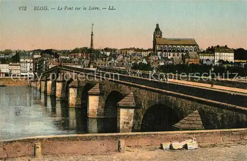 Blois_Loir_et_Cher Pont sur la Loire Blois_Loir_et_Cher